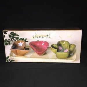 Elements Monterrey Four Piece Bowl Set